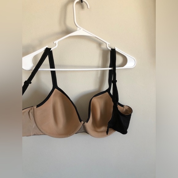 Victoria’s Secret Lined Perfect Coverage Bra Size 36DDD, in Sheer Black Color - Picture 8 of 11